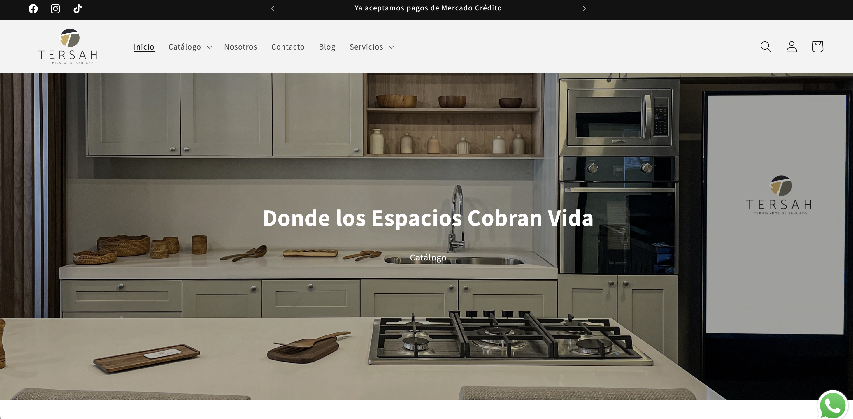Tienda en Línea - Tersah
